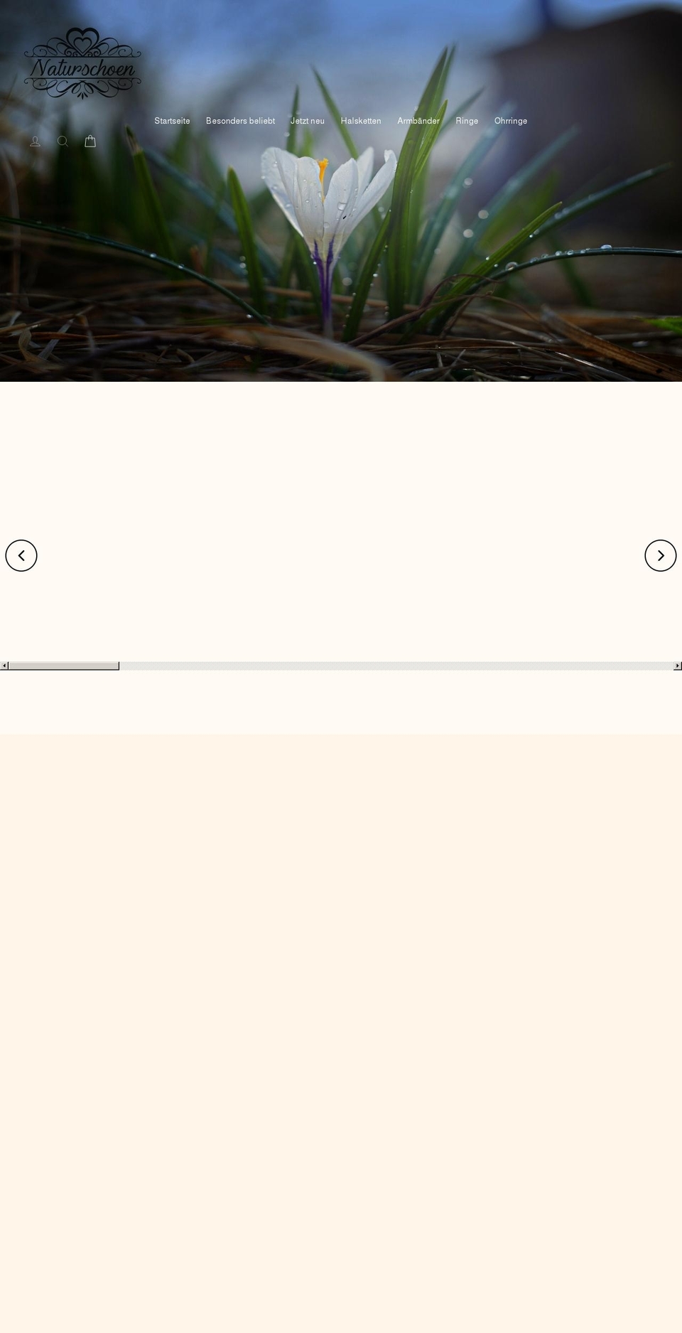 naturschoenes.com shopify website screenshot