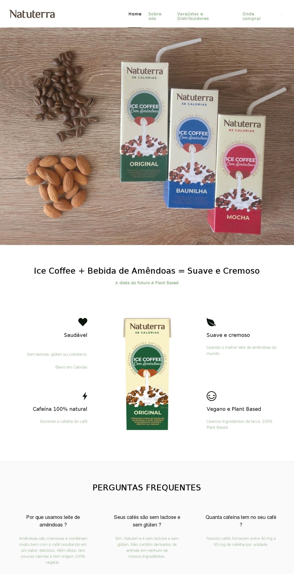 natuterradrinks.com — Shopify storefront screenshot