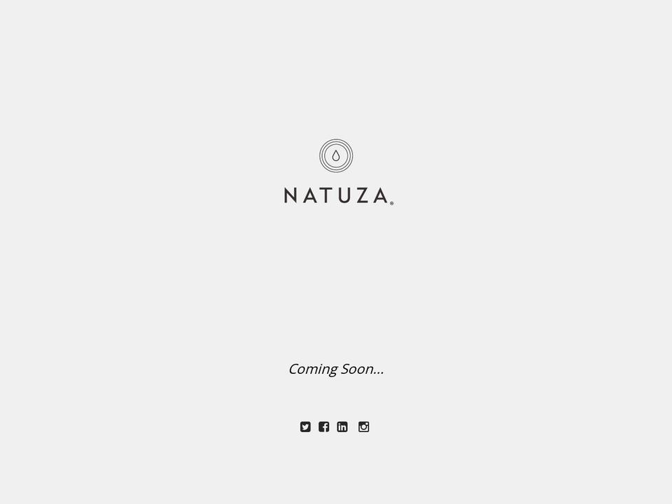 natuza.net shopify website screenshot