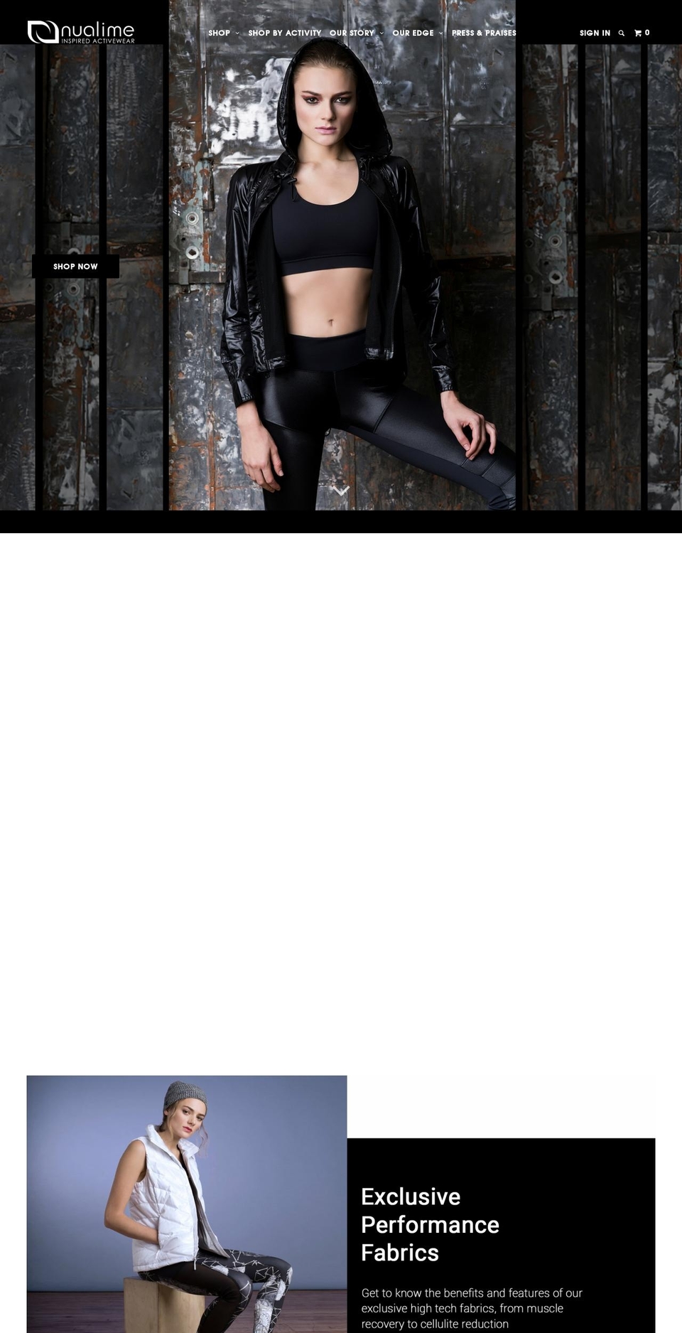 naulime.com shopify website screenshot