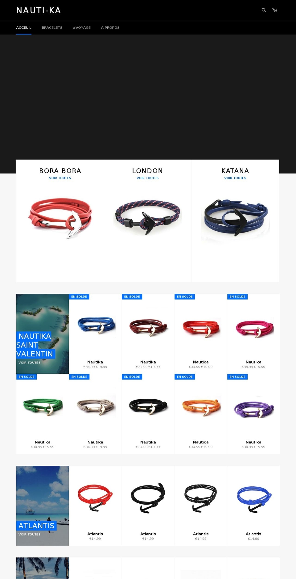 nauti-ka.com — Shopify storefront screenshot