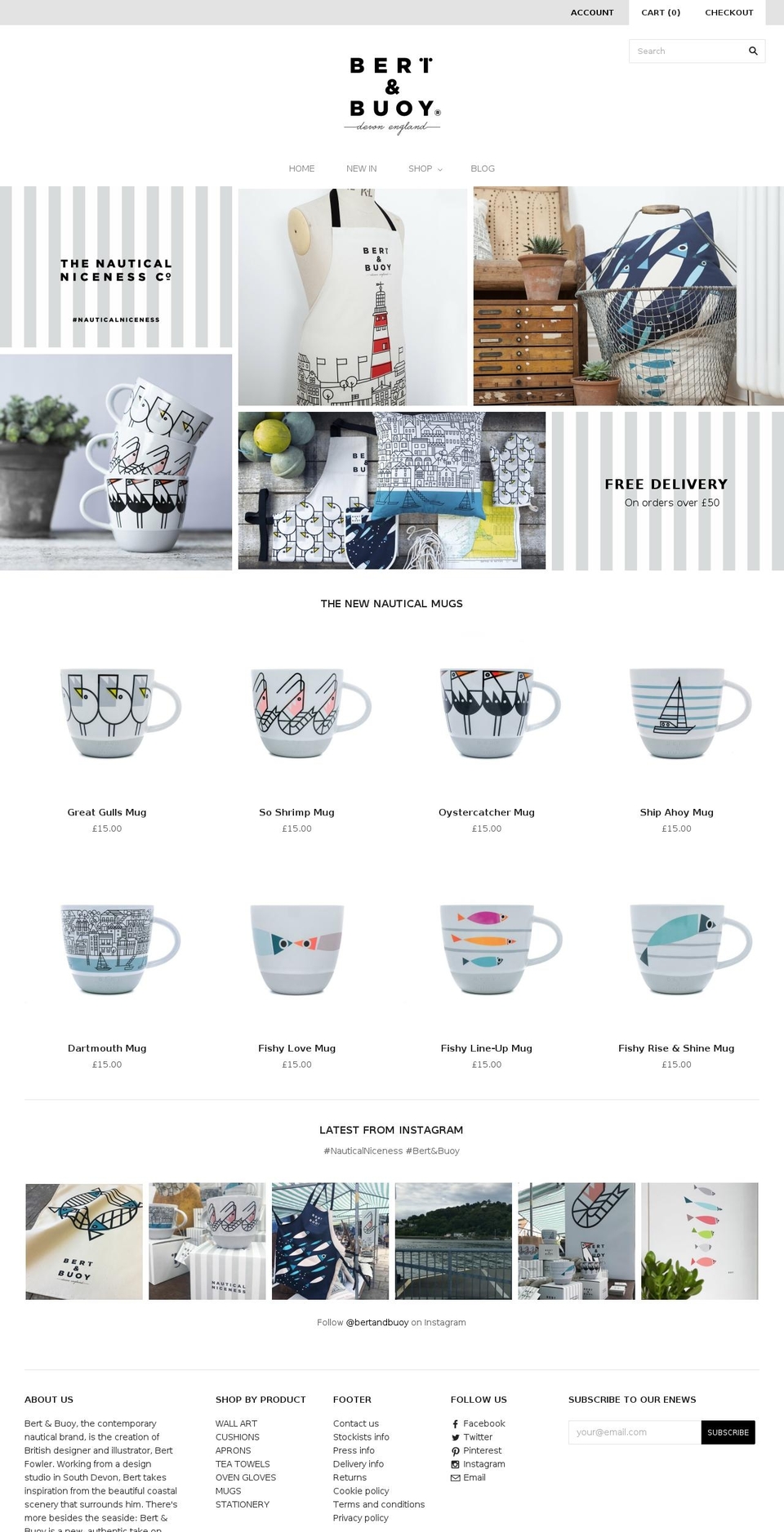 nauticalniceness.com — Shopify storefront screenshot