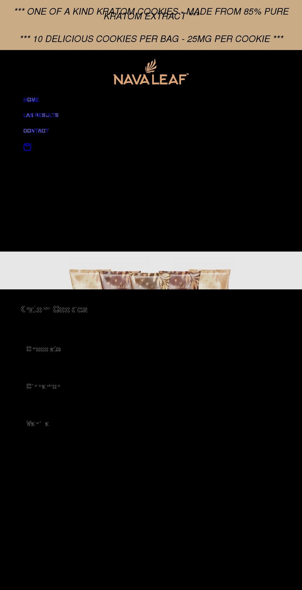 navaleaf.com shopify website screenshot
