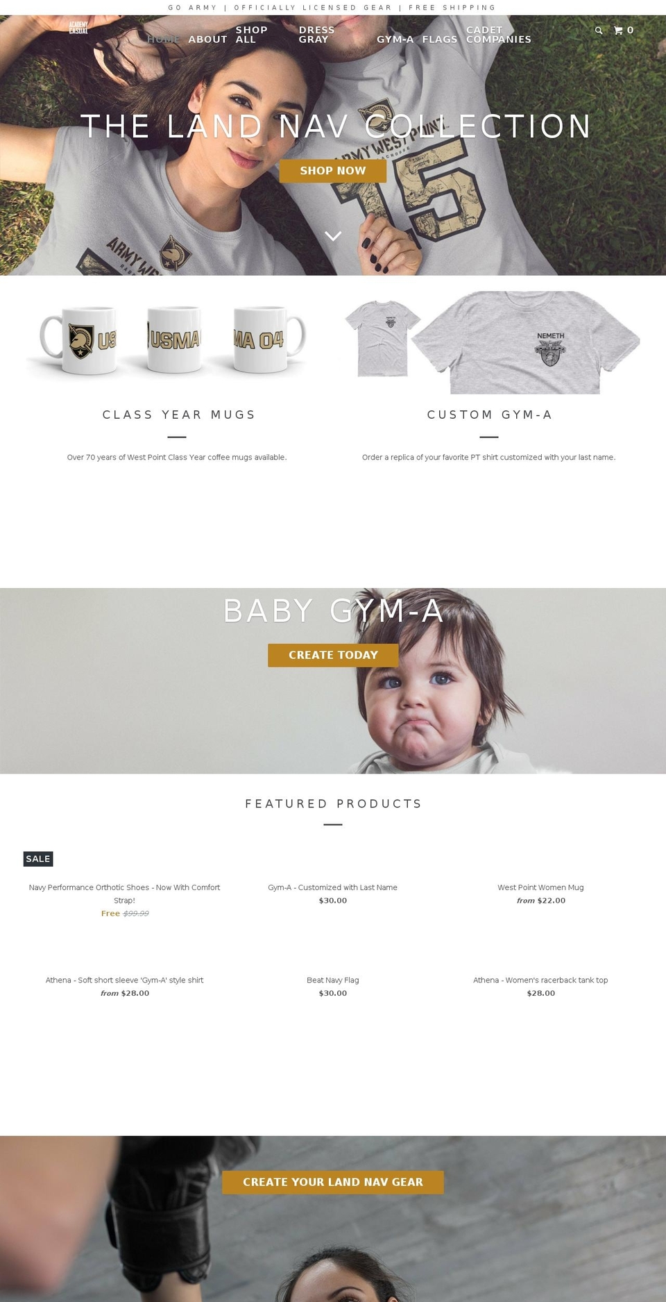 navyboatcollege.com shopify website screenshot