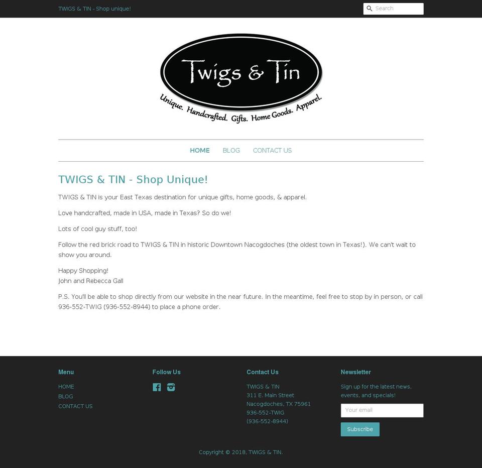 naxllc.com — Shopify storefront screenshot
