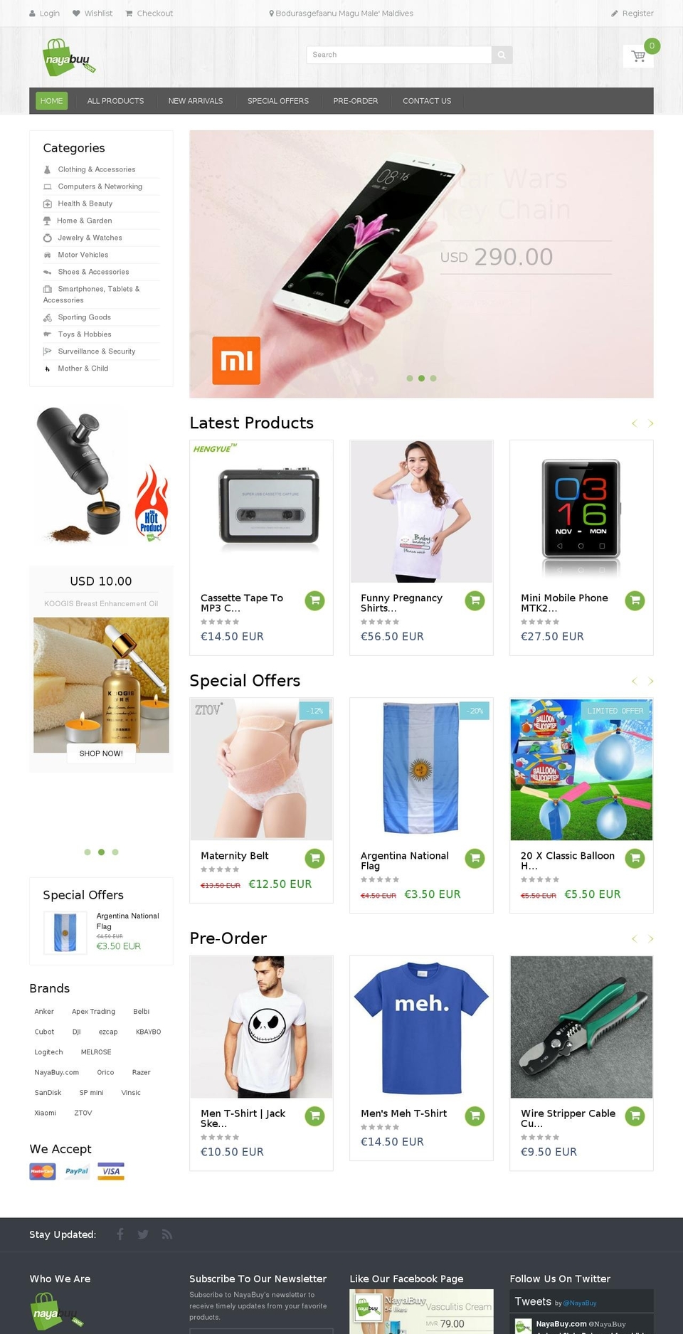 handy-1-4 Shopify theme site example nayabuy.com