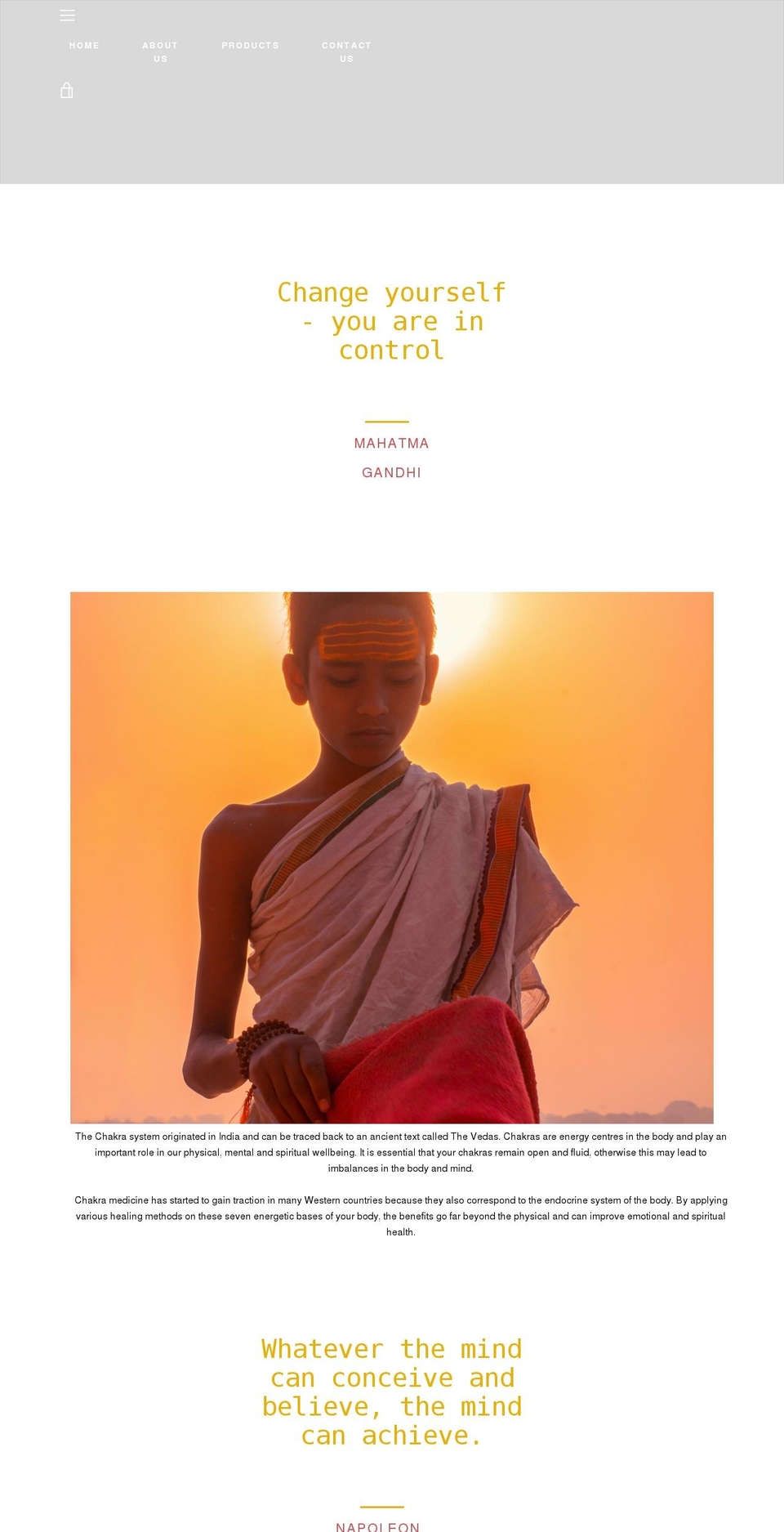 nayahealing.com shopify website screenshot
