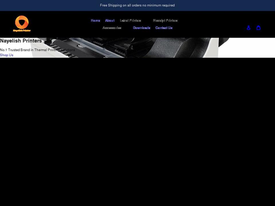 nayelish.com shopify website screenshot