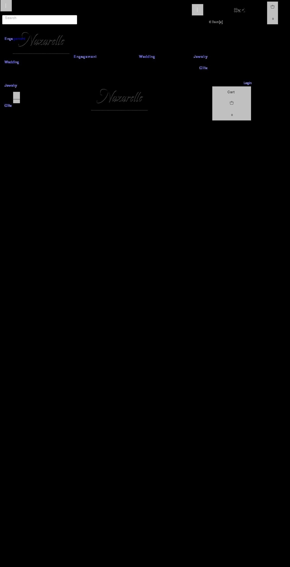 nazarelle.com shopify website screenshot