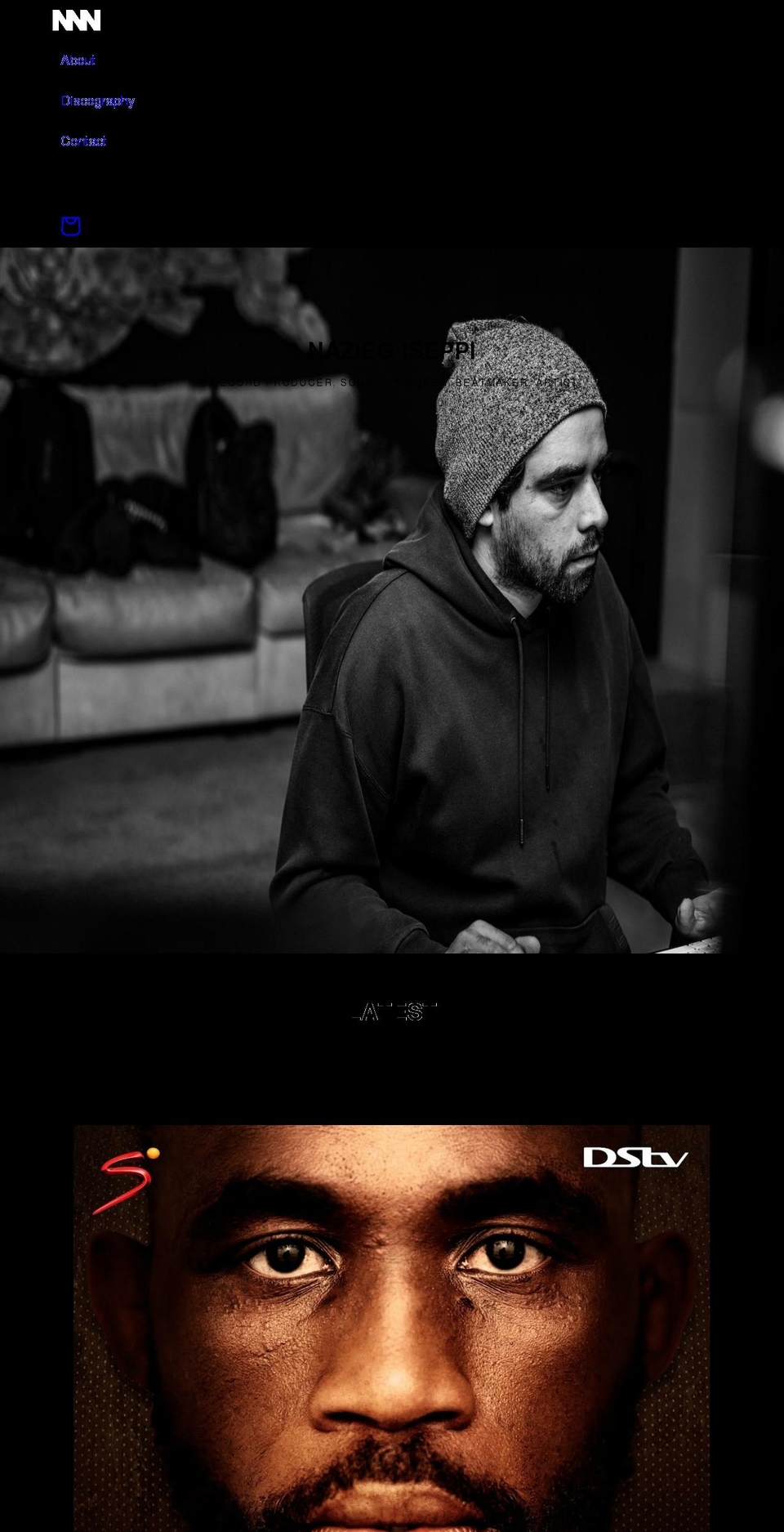 nazieg.myshopify.com shopify website screenshot