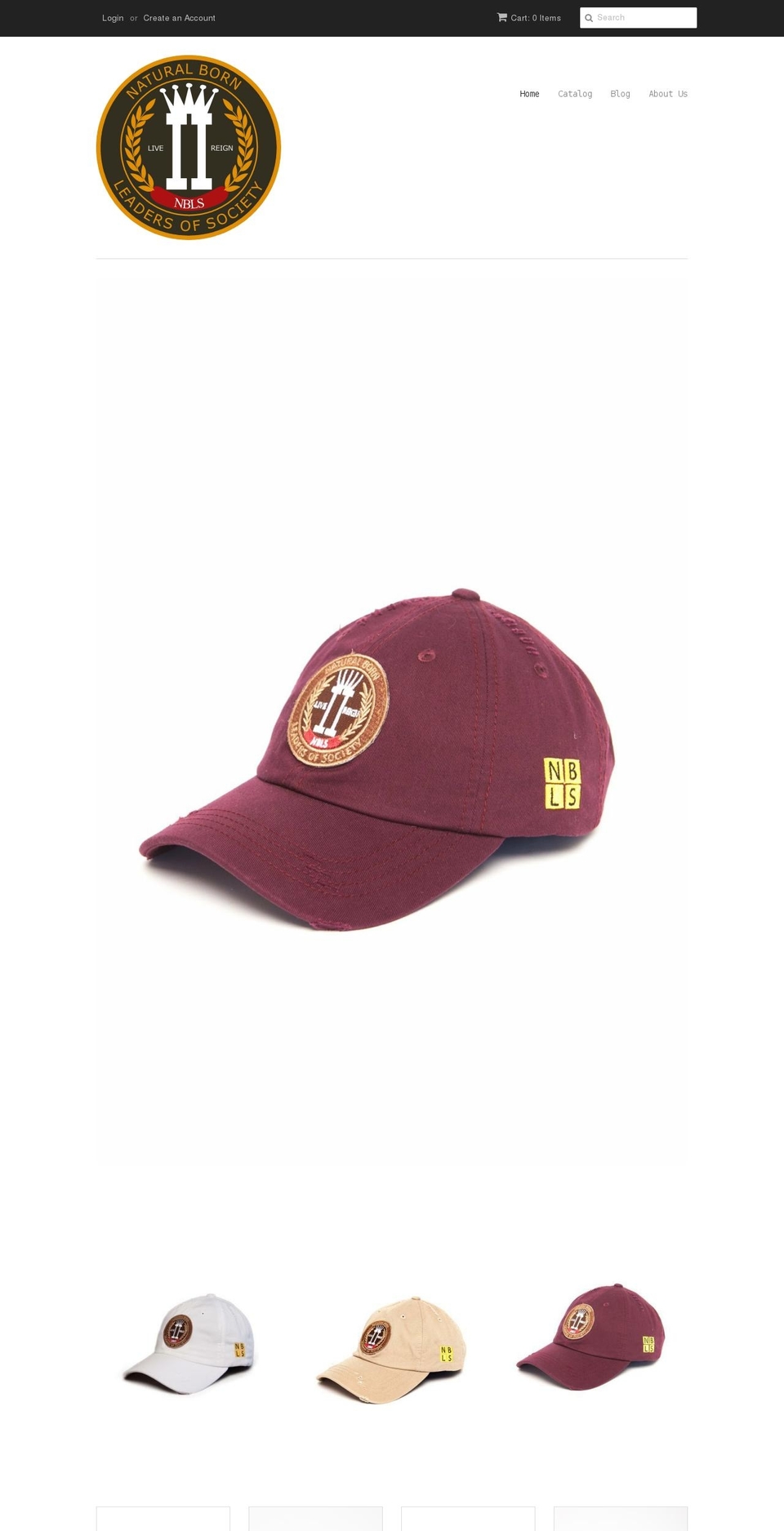 nblsworldwide.com — Shopify storefront screenshot