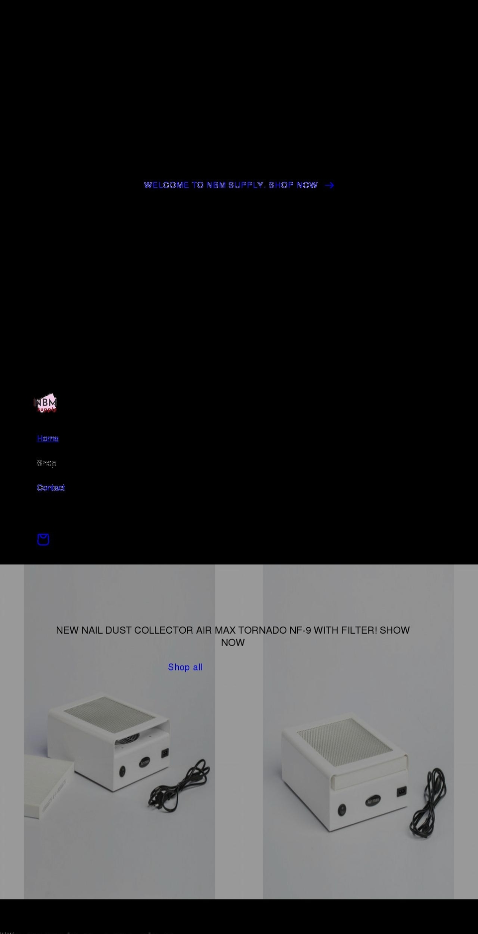 nbmsupply.com shopify website screenshot
