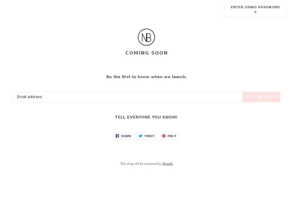 nbtrendy.com shopify website screenshot