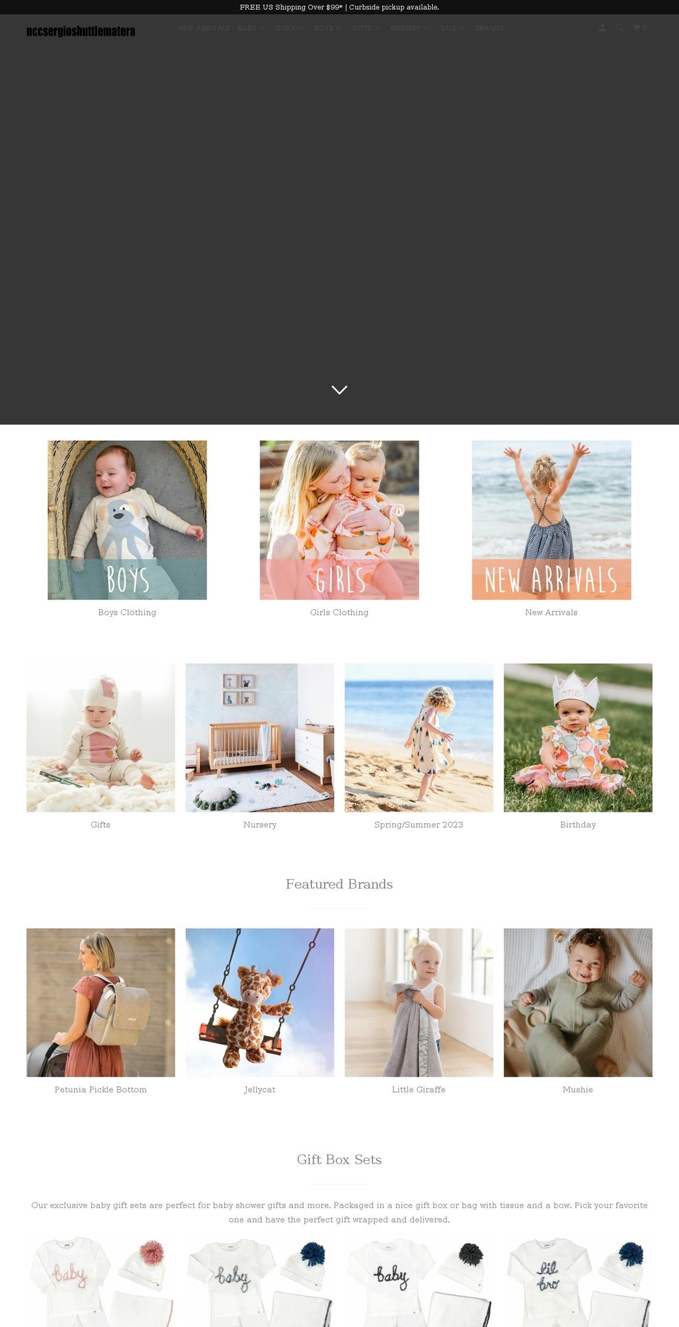 nccsergioshuttlematera.com shopify website screenshot