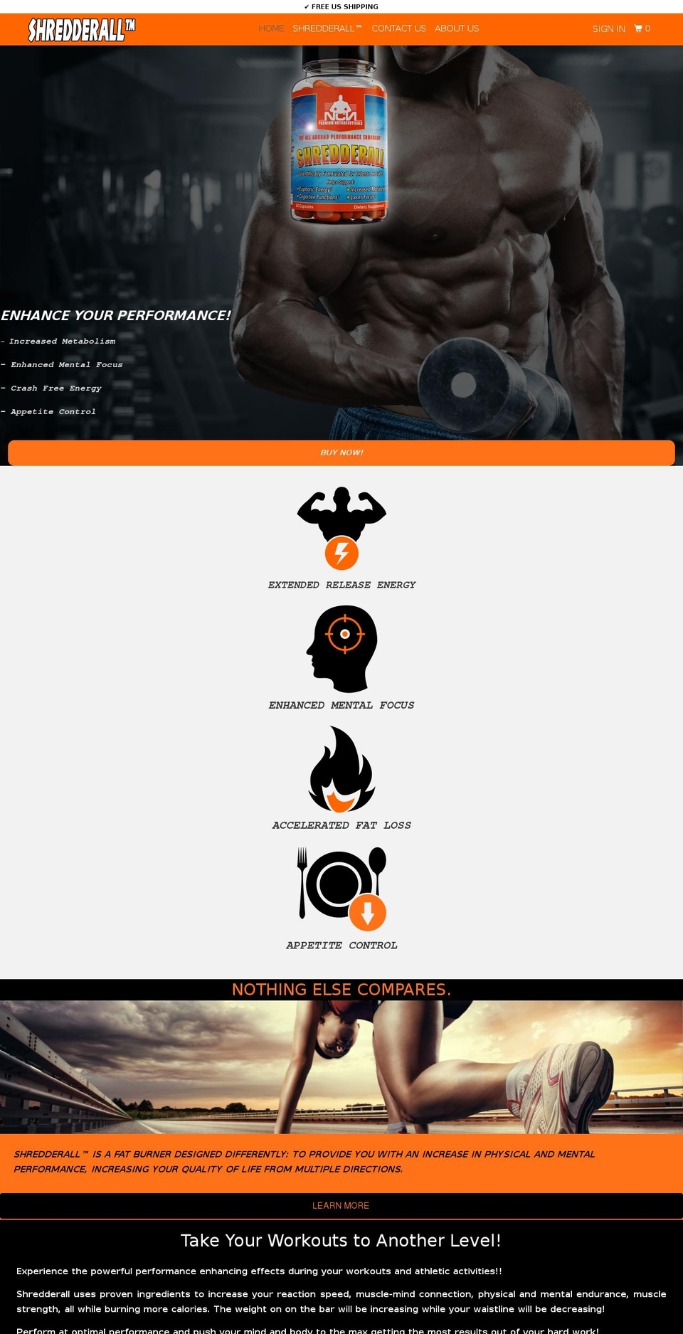ncnsupps.com — Shopify storefront screenshot