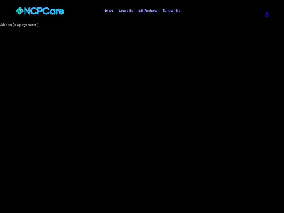 ncpcare.com shopify website screenshot