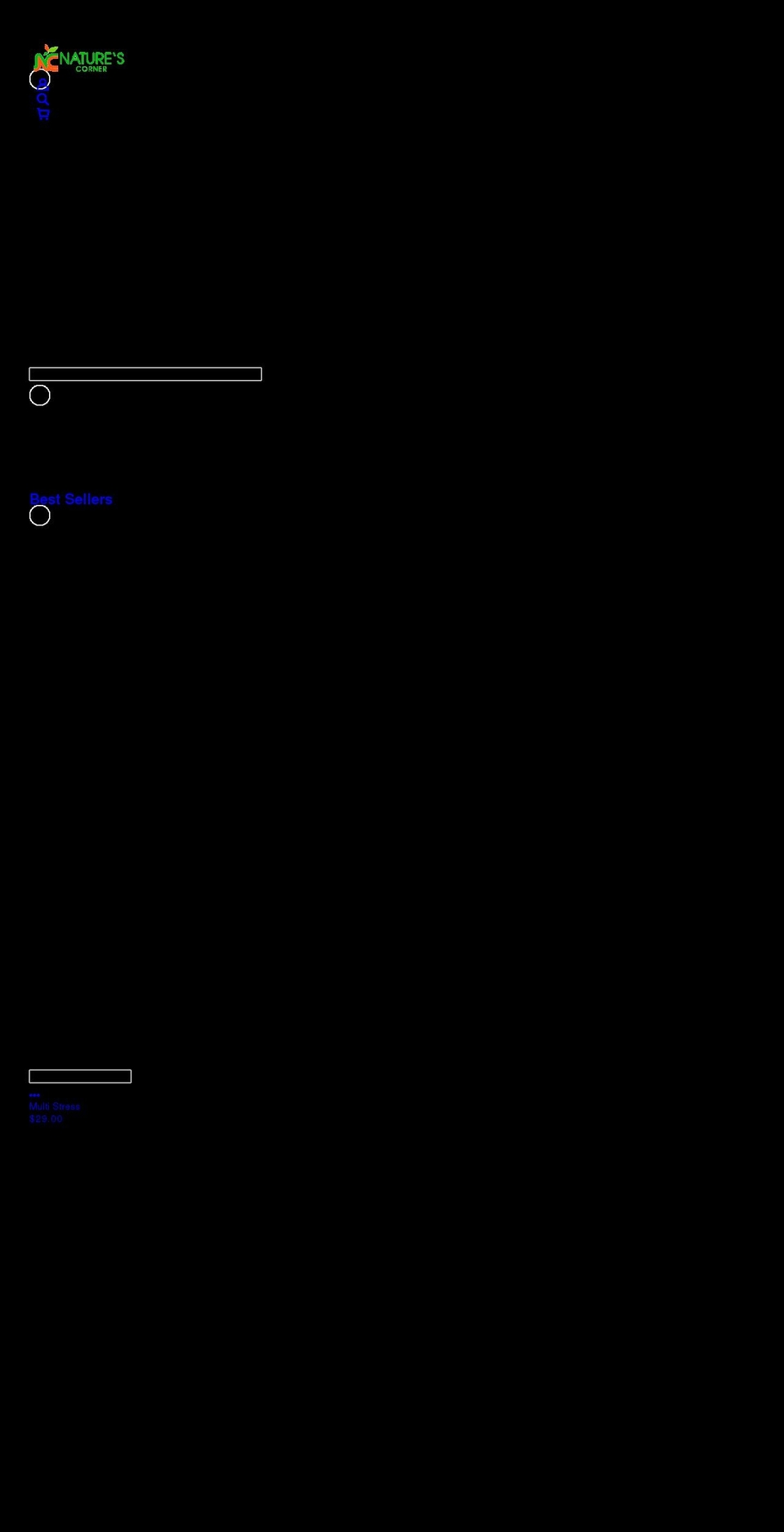 ncvitamins.com shopify website screenshot