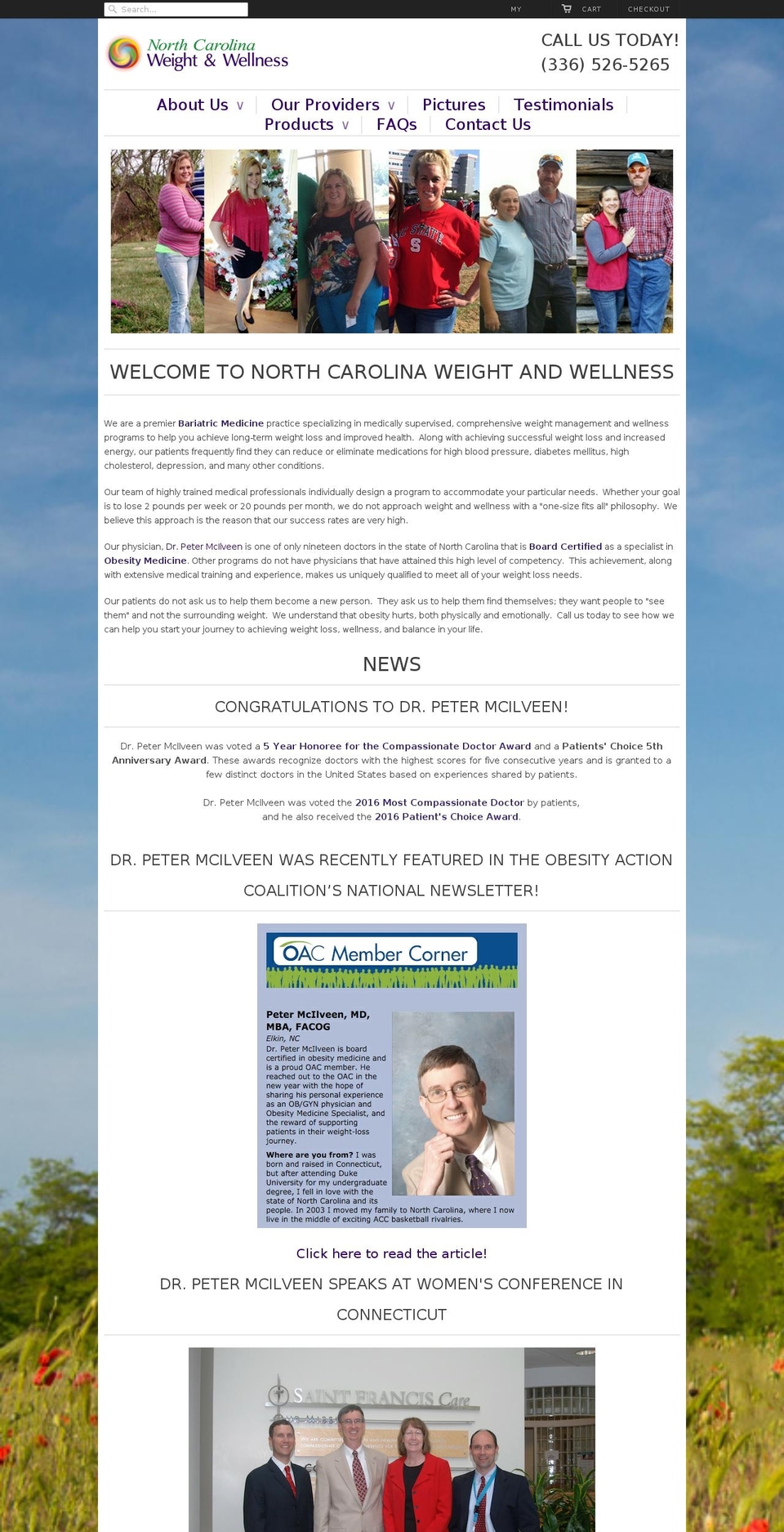 ncweight.com shopify website screenshot