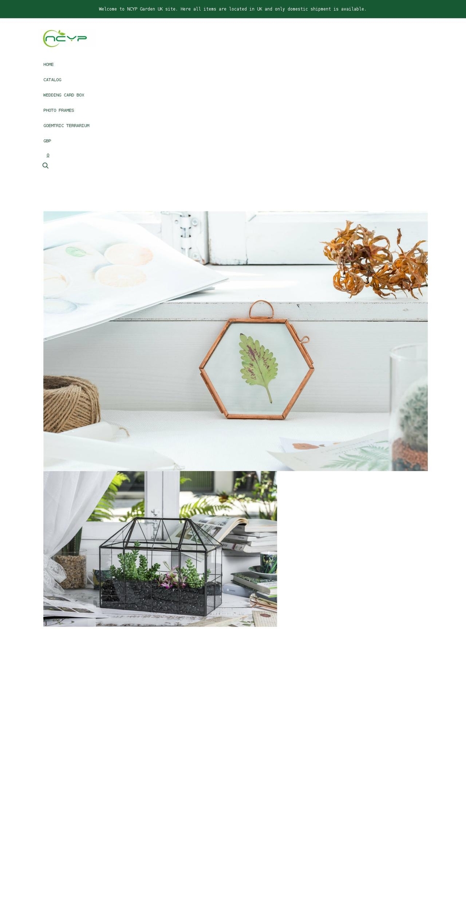ncypgarden.co.uk shopify website screenshot