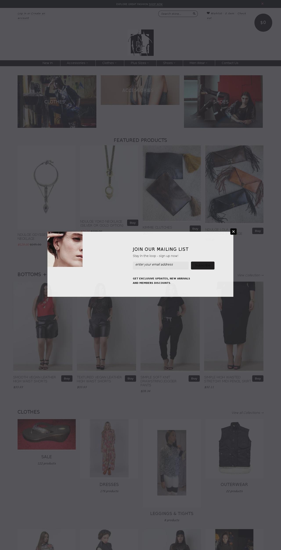 lh-theme Shopify theme site example ndulgeinyou.info