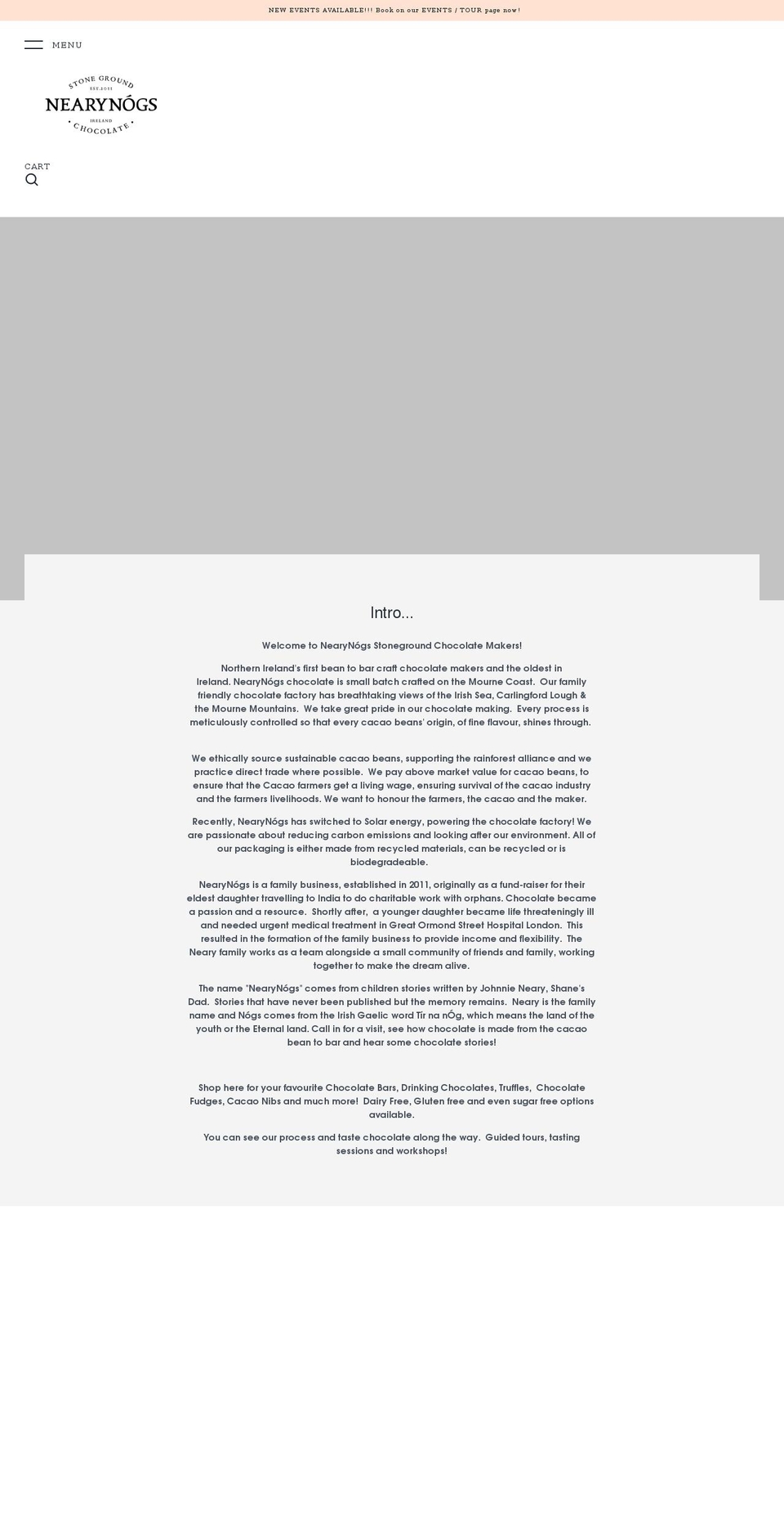 nearynogs.com shopify website screenshot
