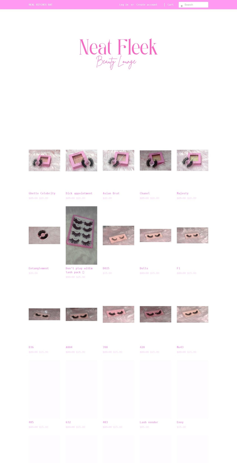 neatfleektrap.com shopify website screenshot