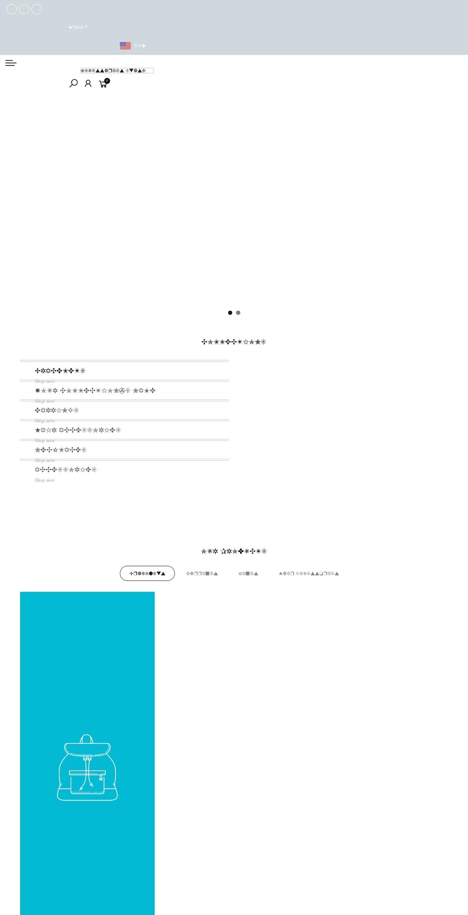 necessariesstash.com shopify website screenshot