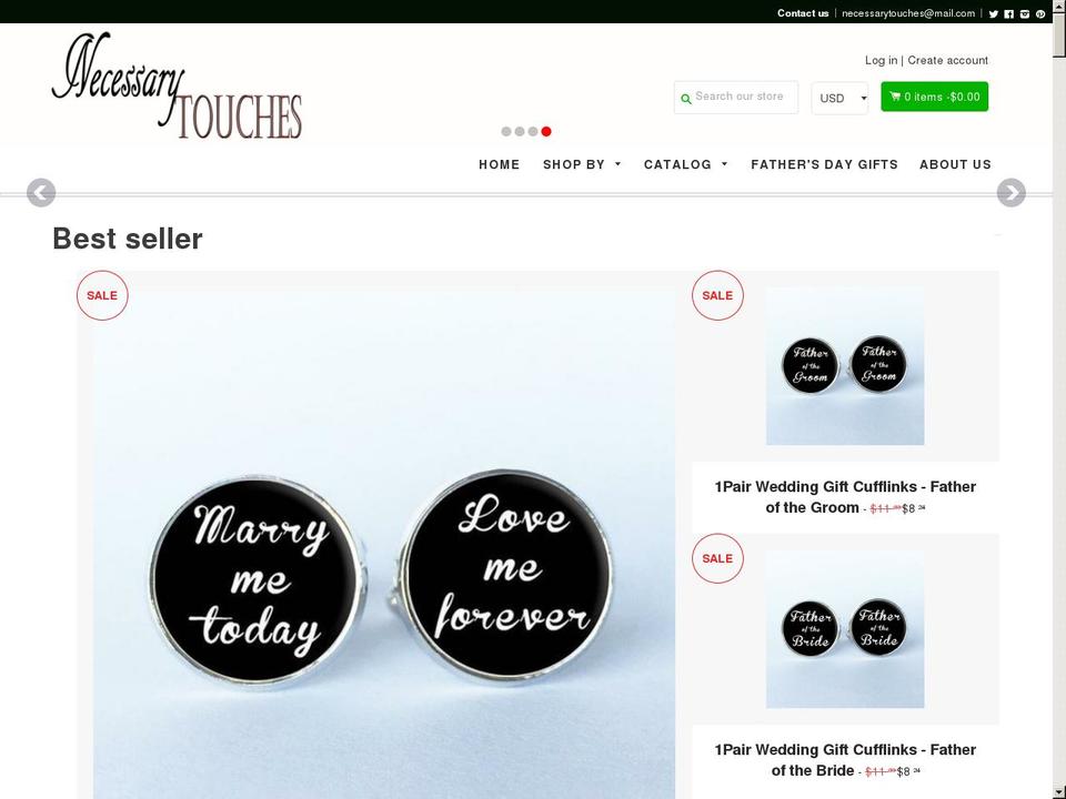 shopbooster173-290417202 Shopify theme site example necessarytouches.com