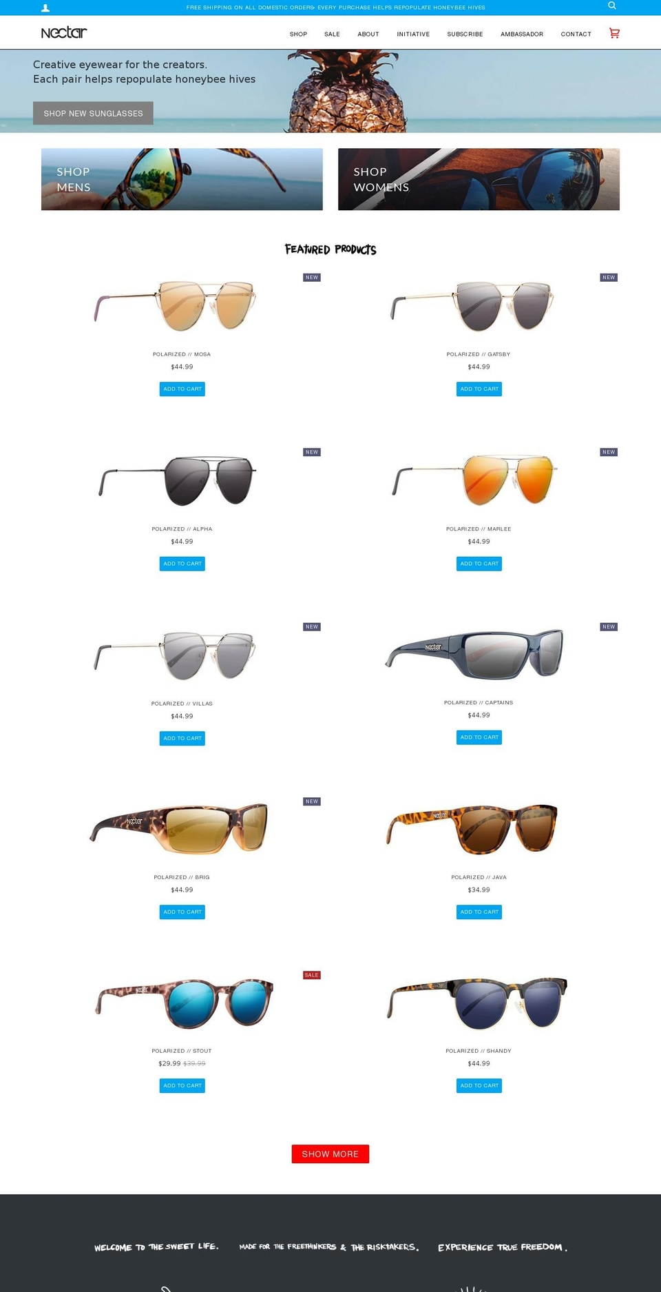 - HP Shopify theme site example nectar-sunglasses-3.myshopify.com