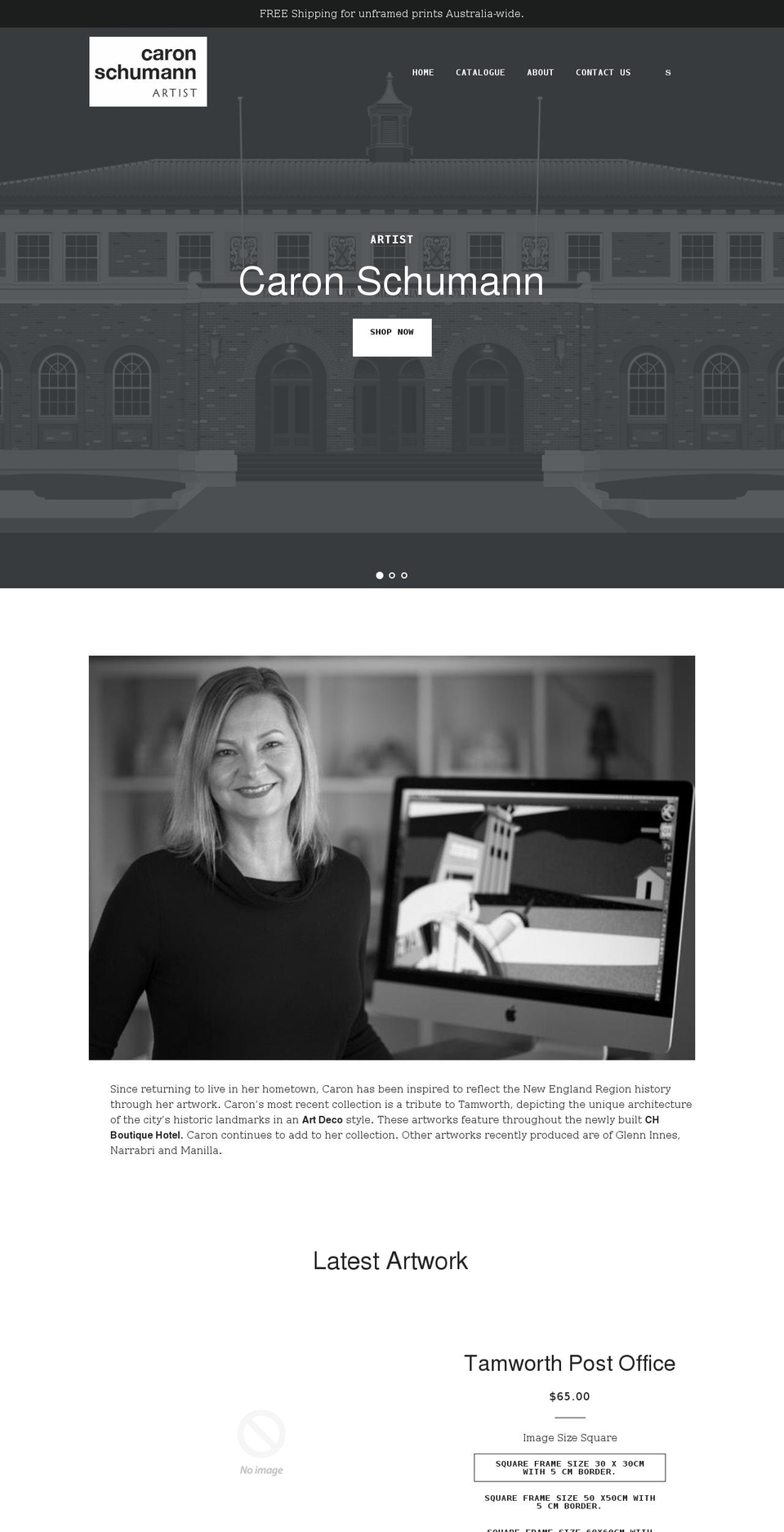 nedgraphics.com.au shopify website screenshot