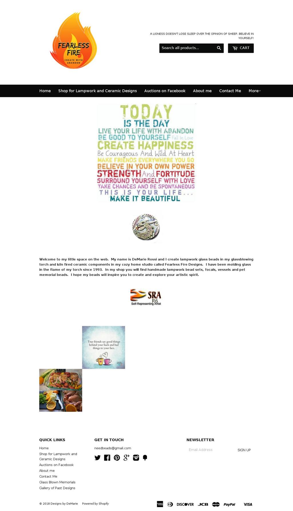 needbeads.com — Shopify storefront screenshot