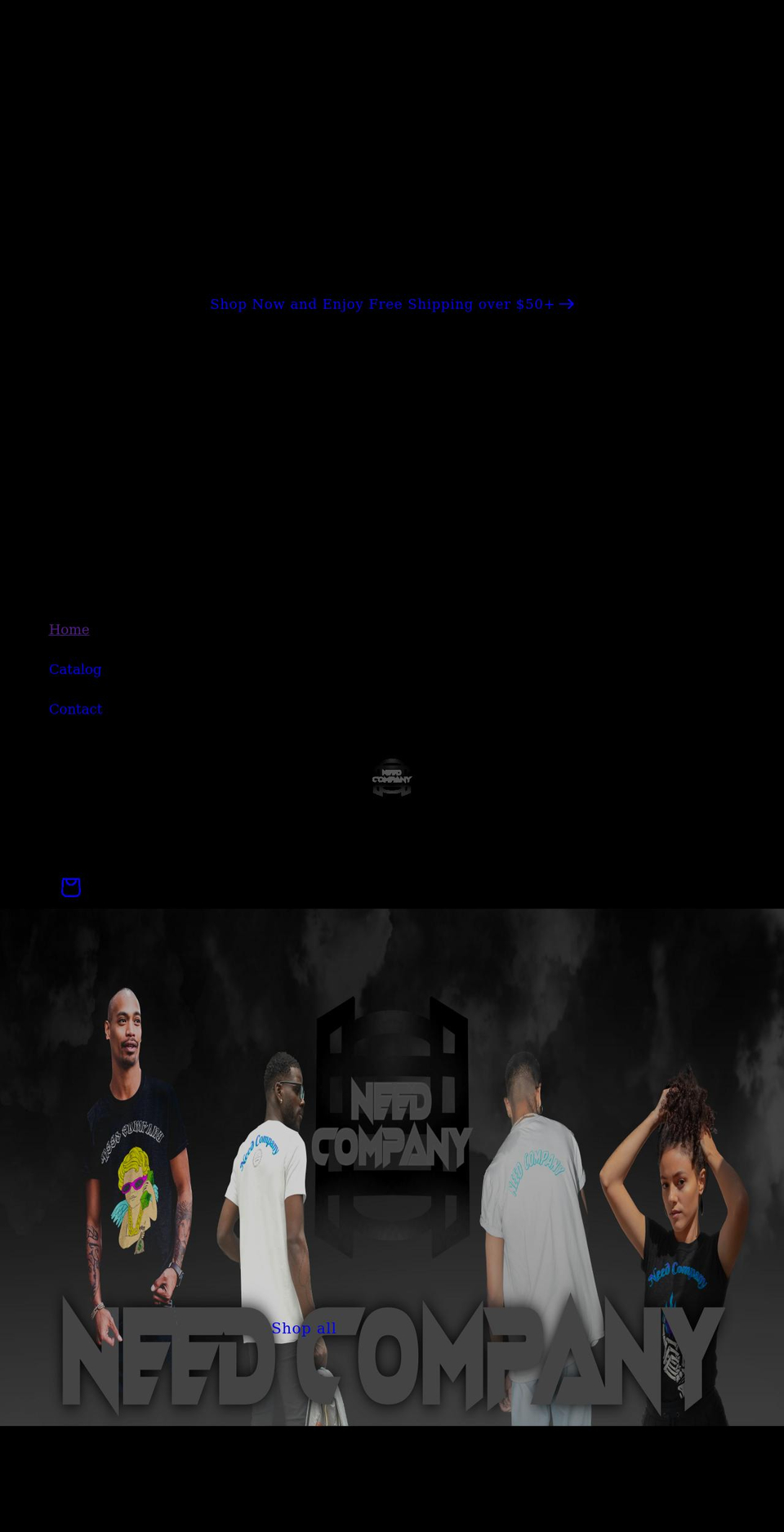 needcompany.net shopify website screenshot