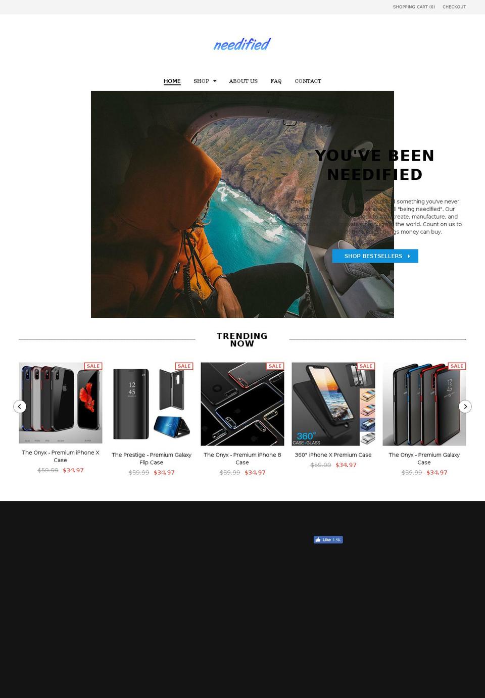 needified.com shopify website screenshot
