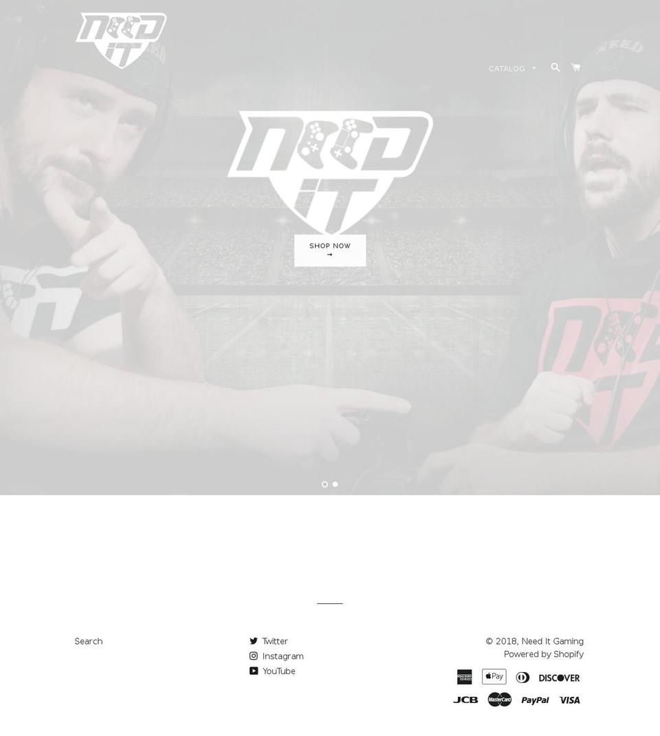 needitgaming.com — Shopify storefront screenshot