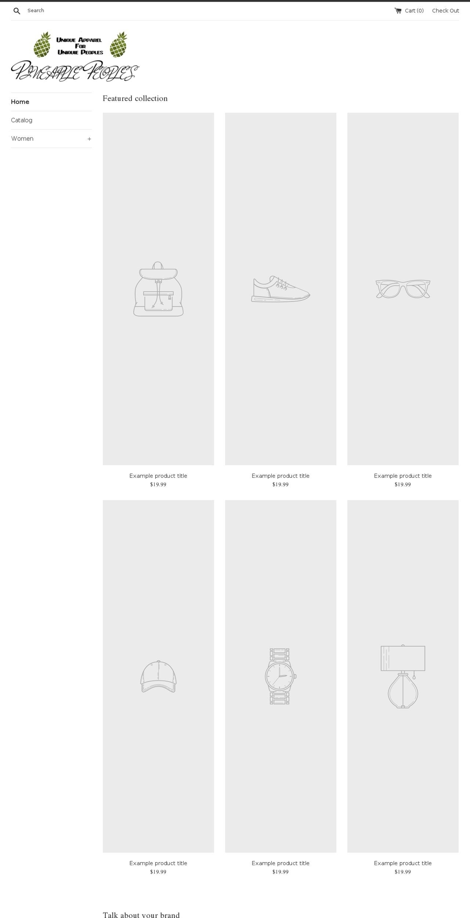 needlesandnoodles.com — Shopify storefront screenshot