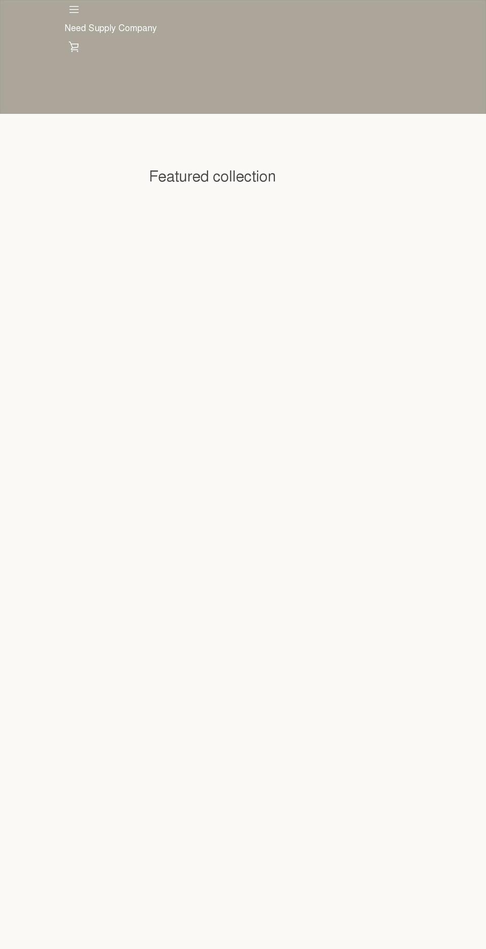 needsupplyllc.com shopify website screenshot