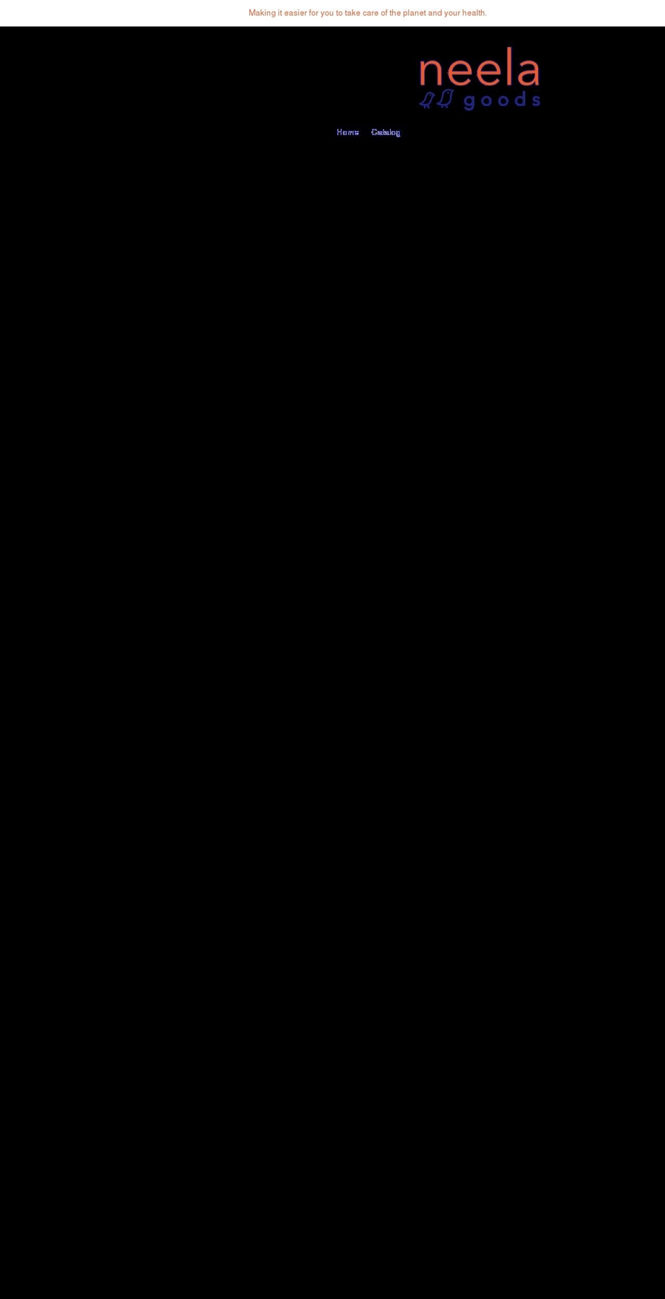 neelagoods.com shopify website screenshot