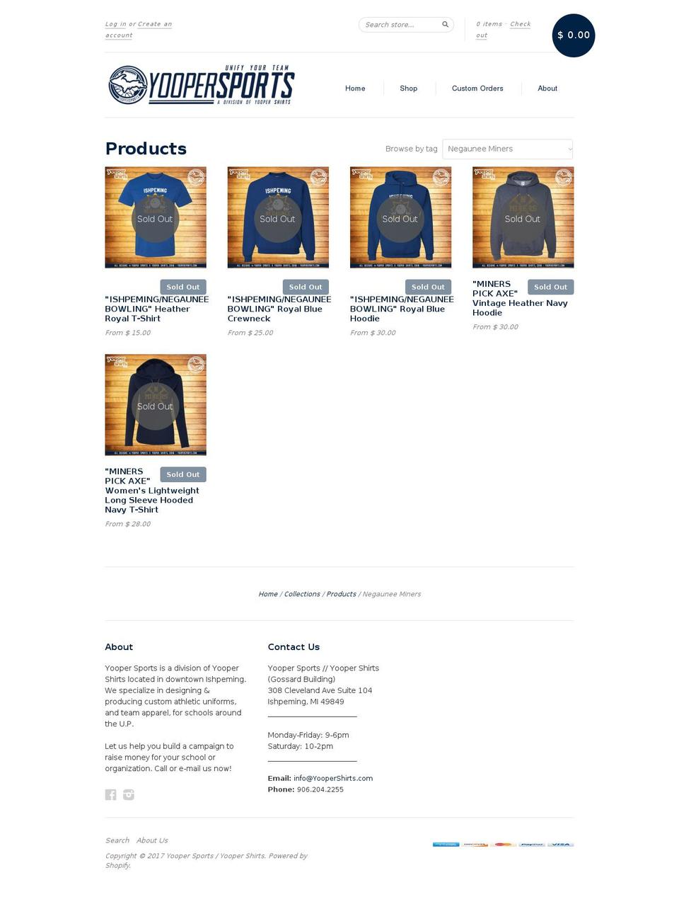 negnation.com shopify website screenshot