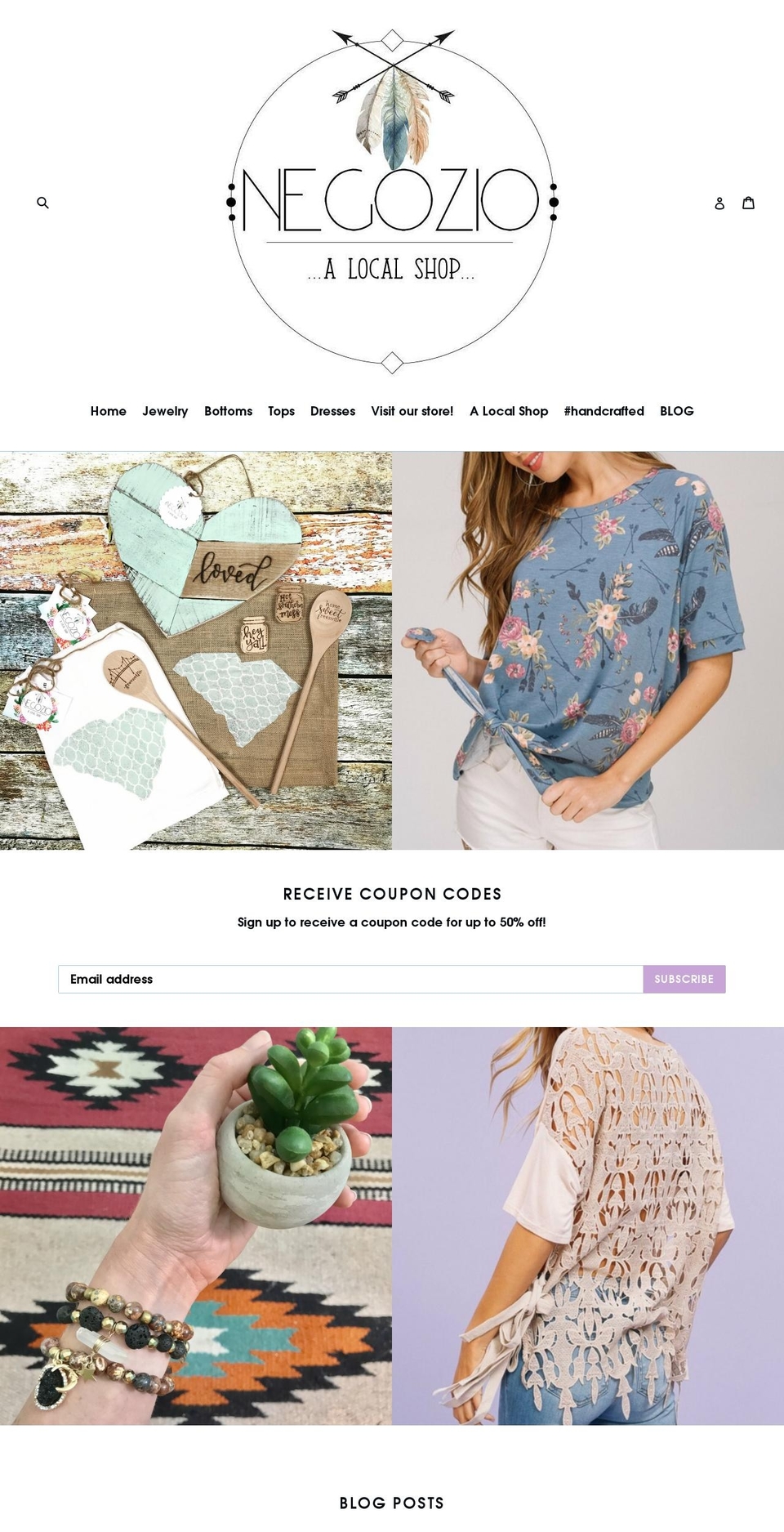 negozioalocalshop.com — Shopify storefront screenshot