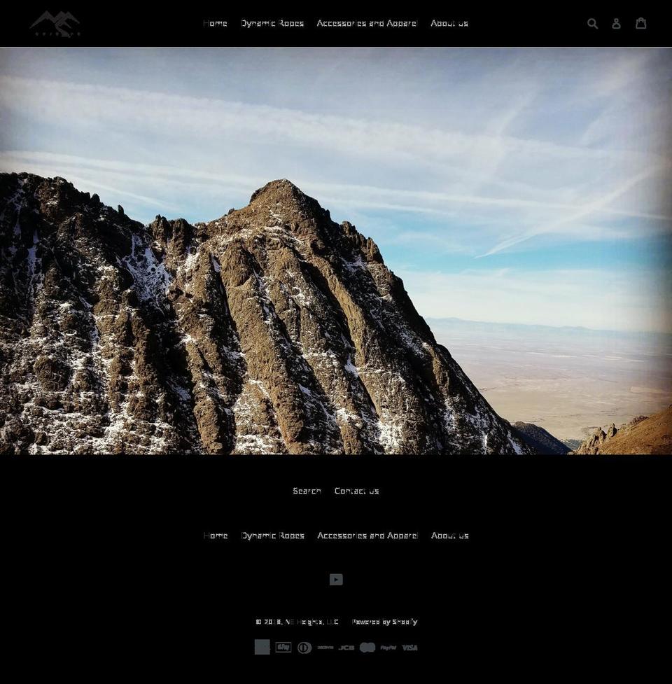 neheightsequipment.com — Shopify storefront screenshot