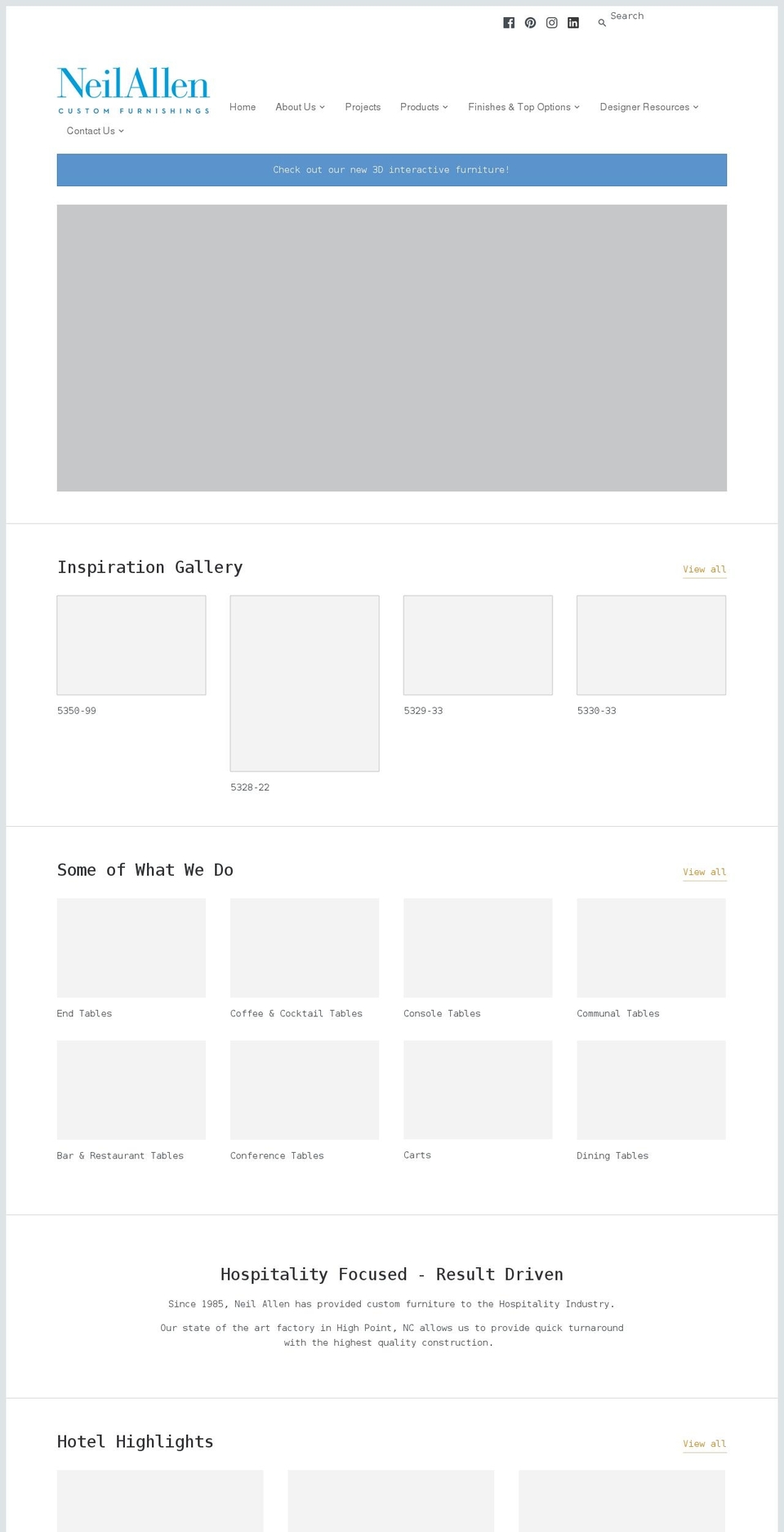 neilallenindustries.com shopify website screenshot
