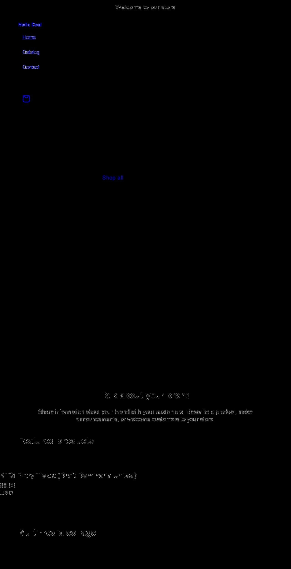 neilsdeal.com shopify website screenshot