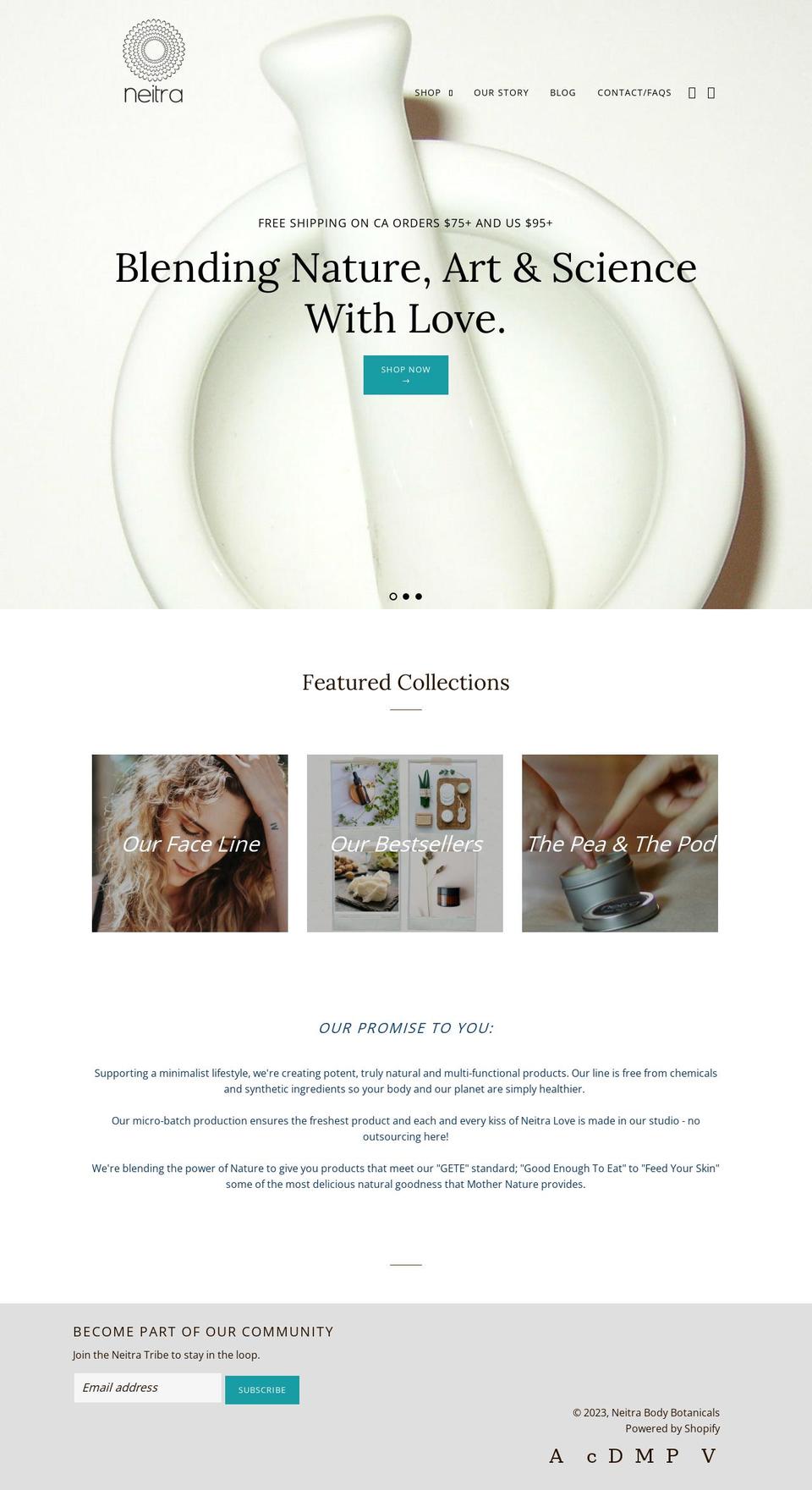 neitrabb.com — Shopify storefront screenshot