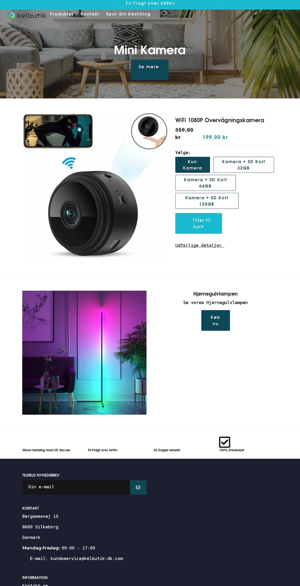 nek-tric.com shopify website screenshot