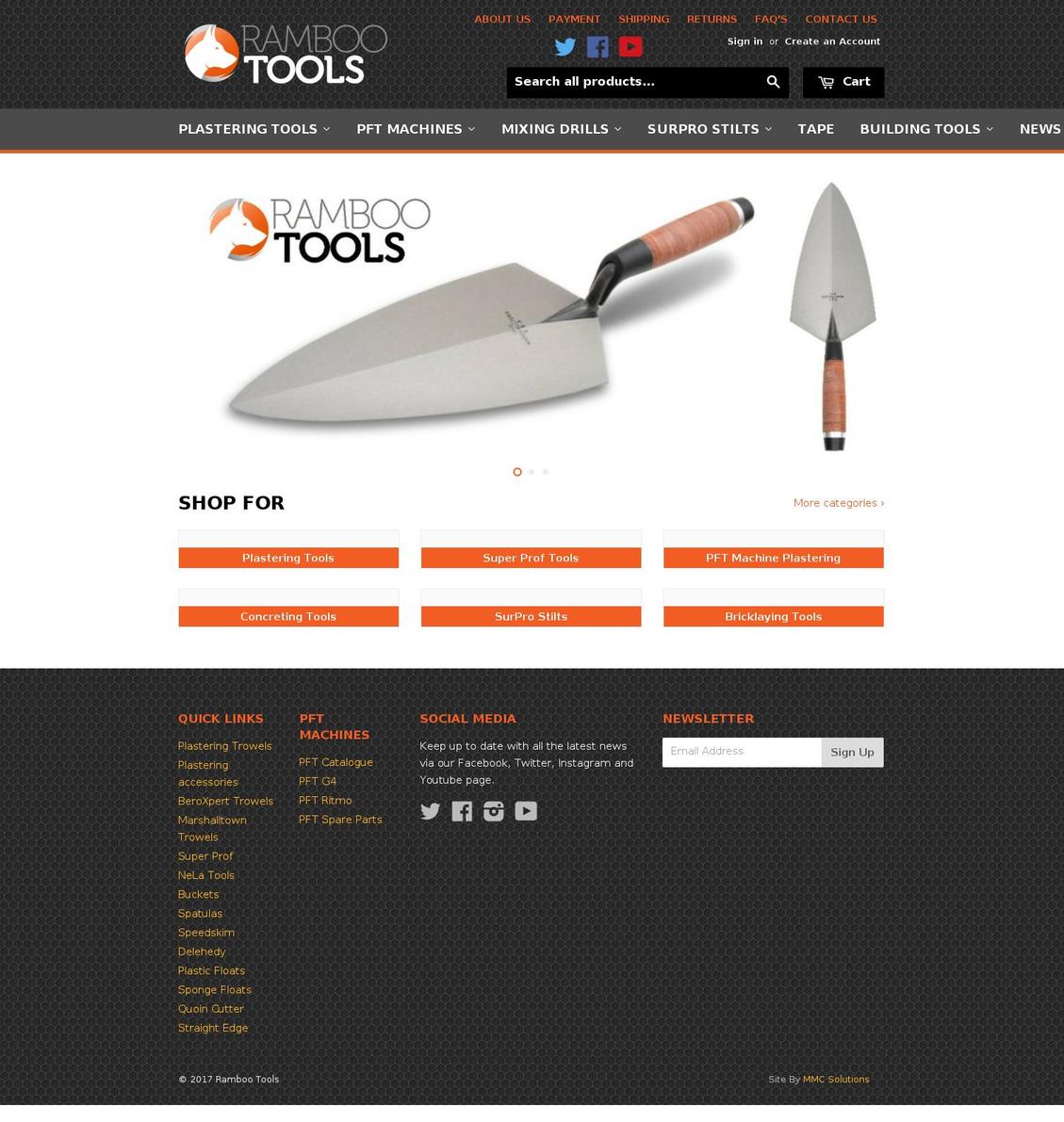 ramboo-tools Shopify theme site example nelaireland.com