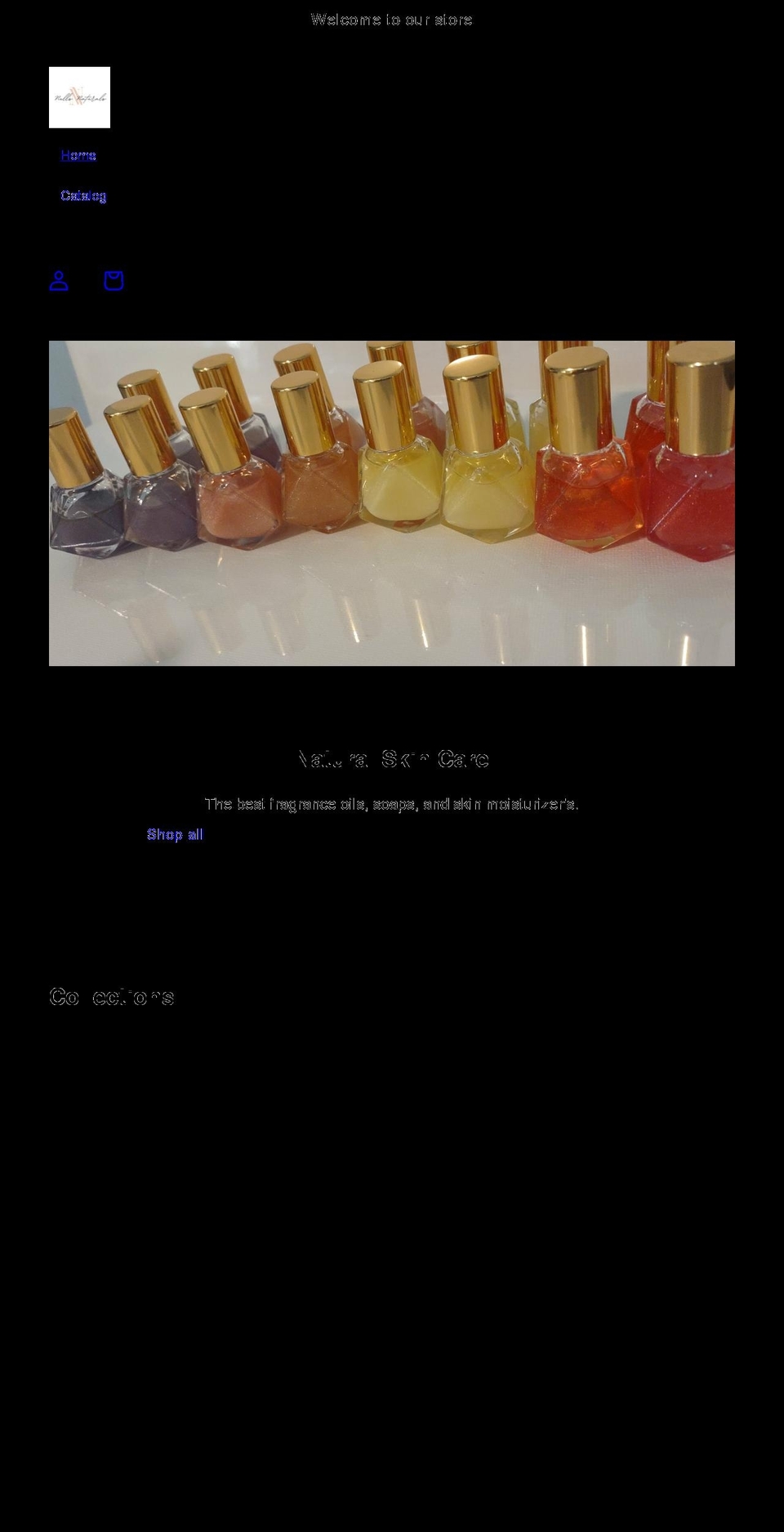 nells-naturals.com shopify website screenshot