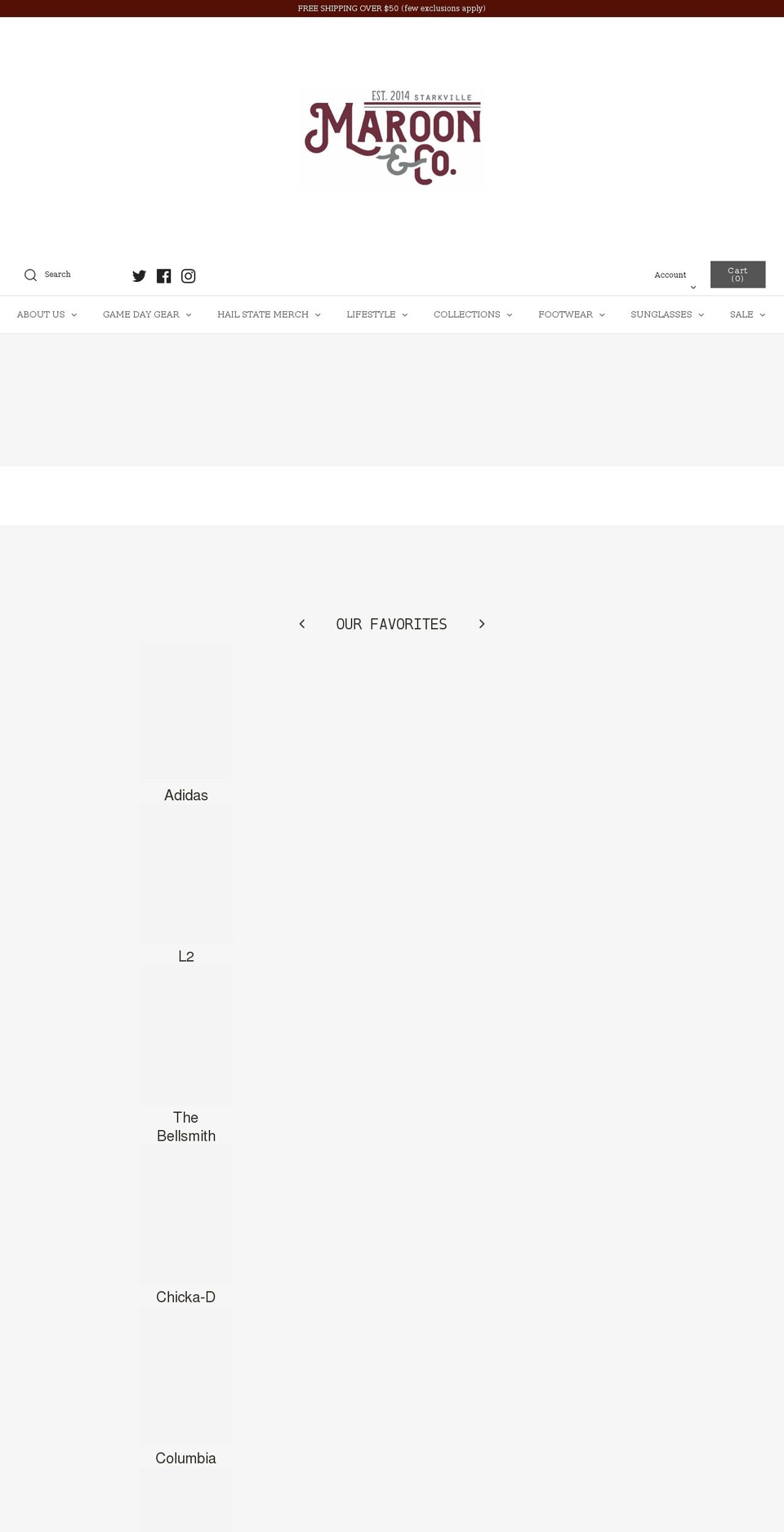 nelsongarrison.com shopify website screenshot