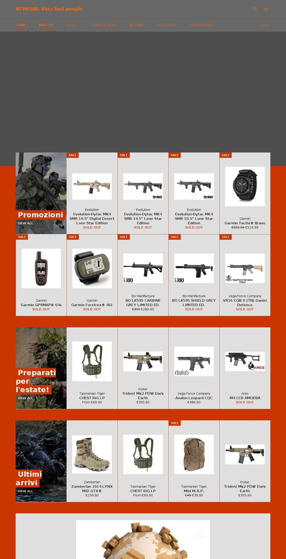 nemesis-very-bad-people.com shopify website screenshot