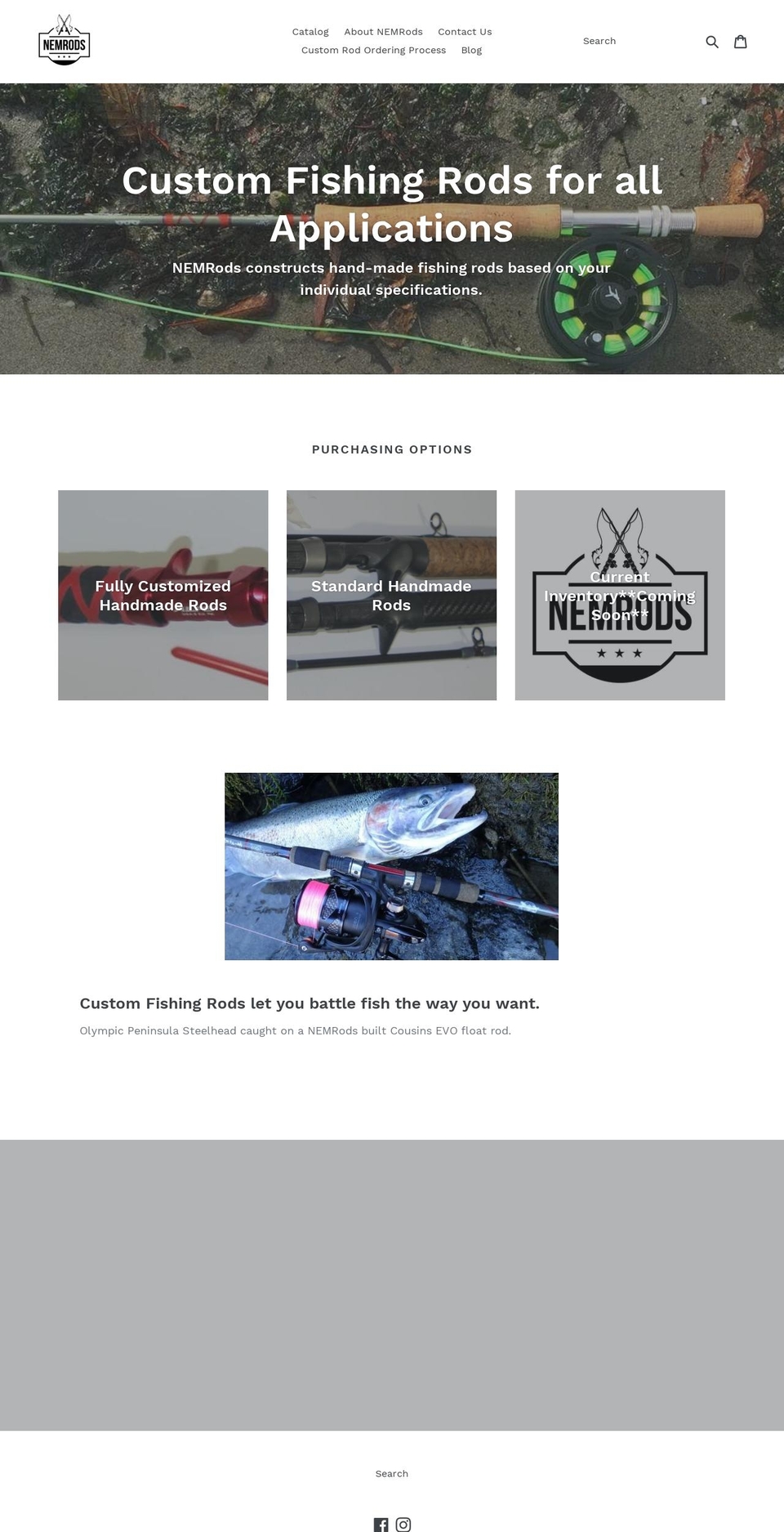 nemrods.com — Shopify storefront screenshot