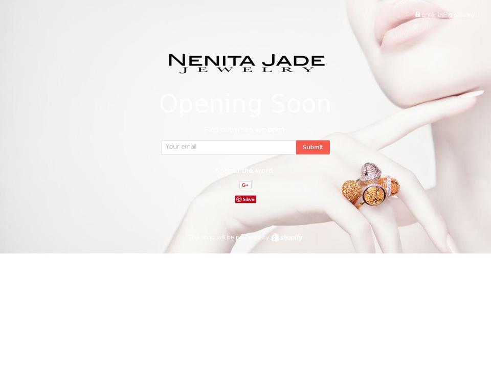 Jewelry-nJade Shopify theme site example nenitajade.com